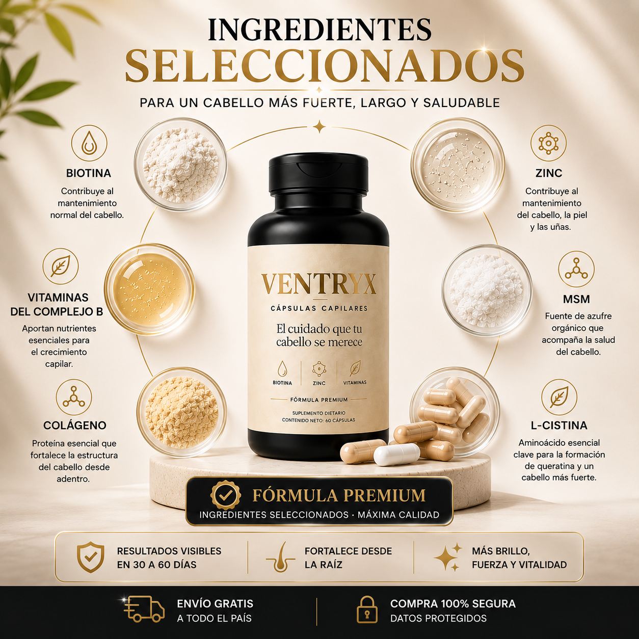 VENTRYX| El Cuidado que tu Pelo necesita.