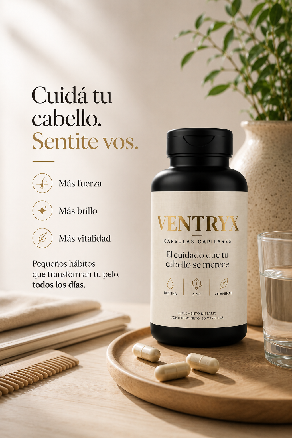 VENTRYX| El Cuidado que tu Pelo necesita.