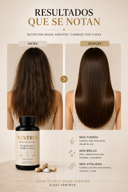 VENTRYX| El Cuidado que tu Pelo necesita.