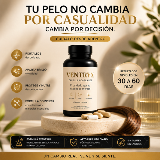 VENTRYX| El Cuidado que tu Pelo necesita.